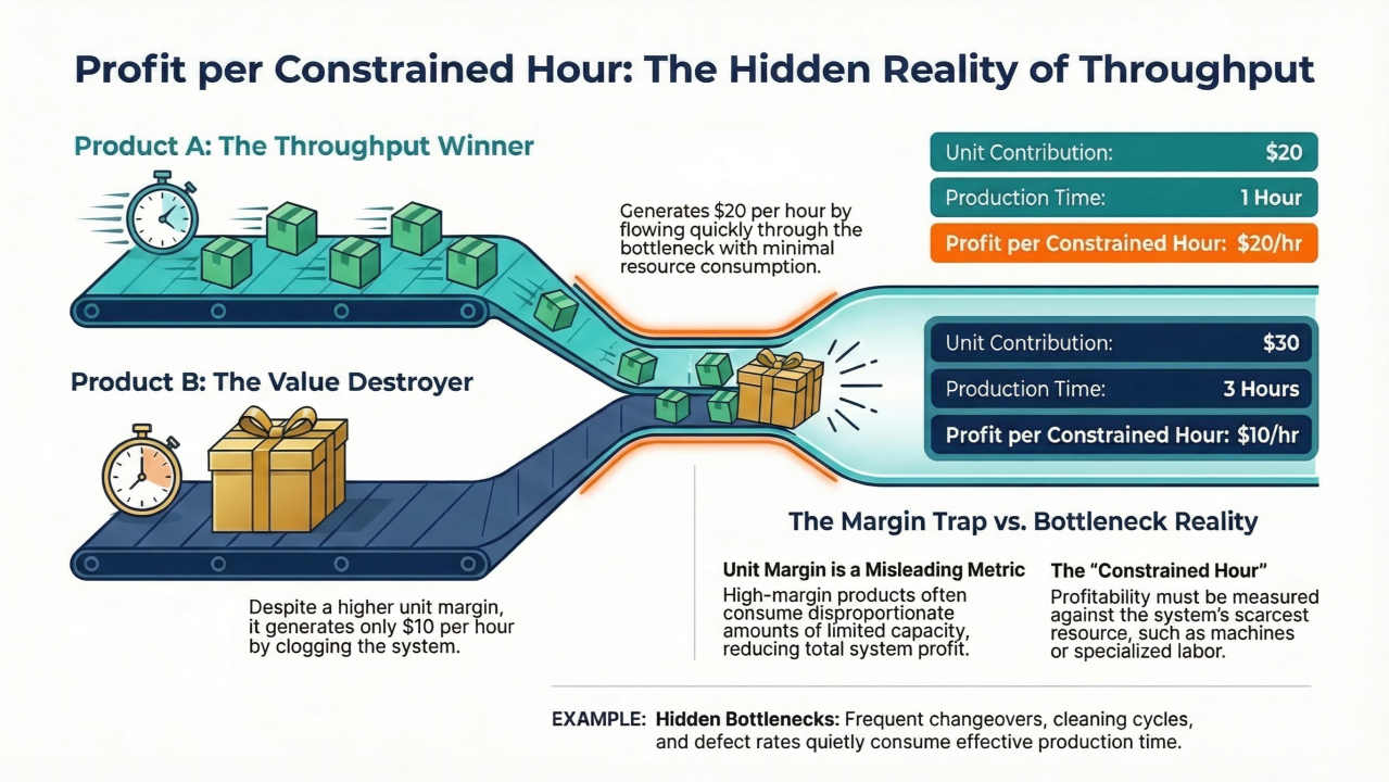 The Product with the Highest Margin Is Not Always the Most Profitable